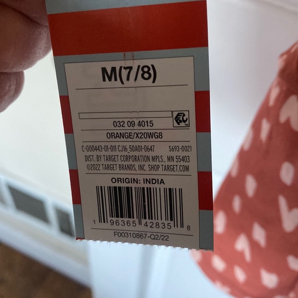 Cat & Jack Other - NWT Cat and Jack Girl’s heart dress- SZ 7/8